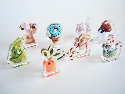 一起去派對吧.ᐟ.ᐟ :迷你壓克力飯友〈8款〉