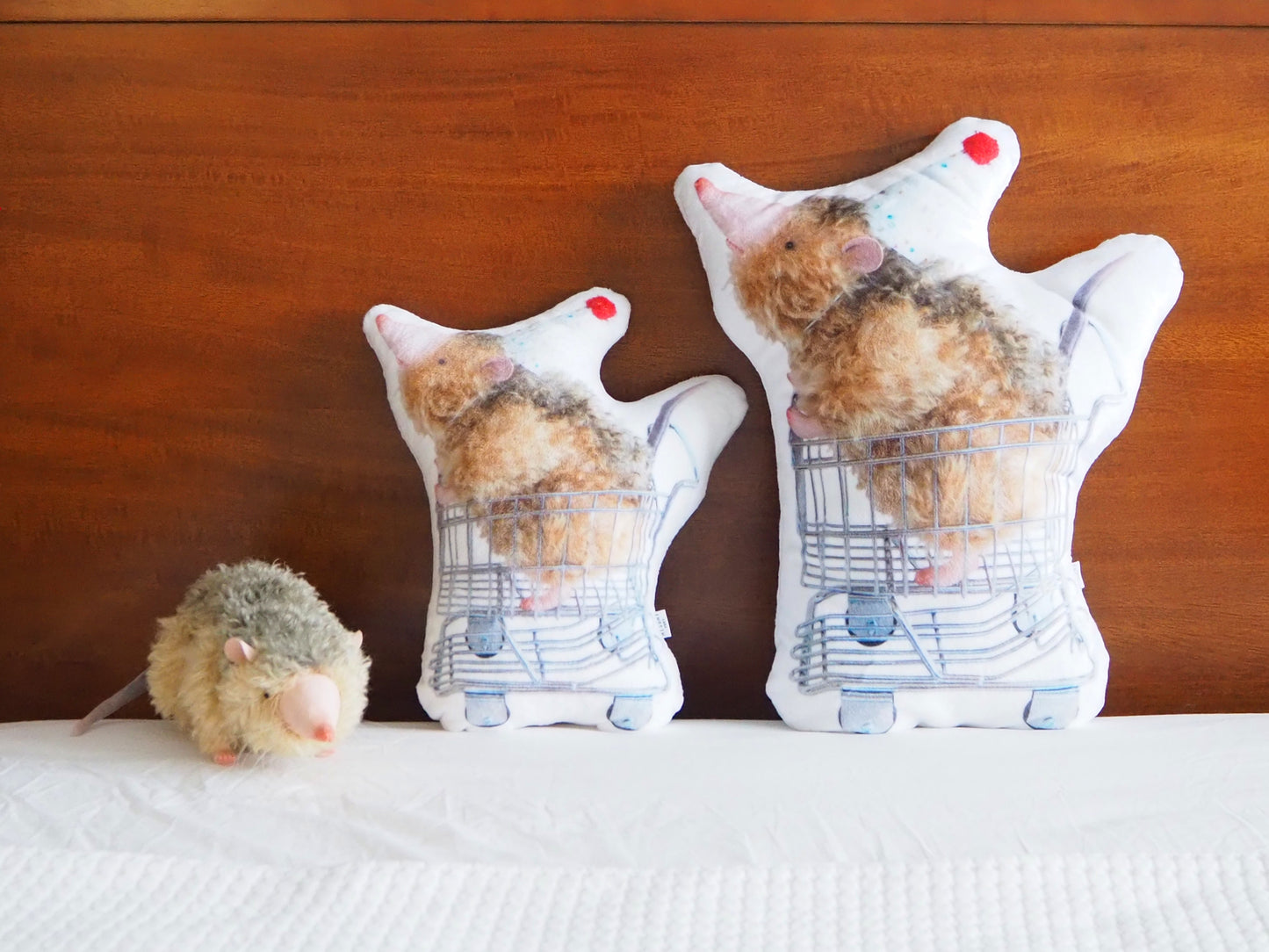 一起去派對吧.ᐟ.ᐟ :小溝齒鼩抱枕〈2款〉