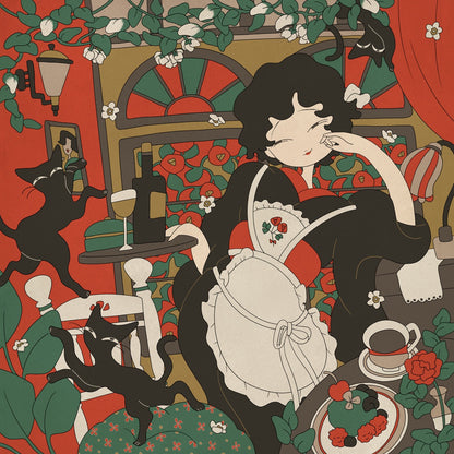 黑貓女侍