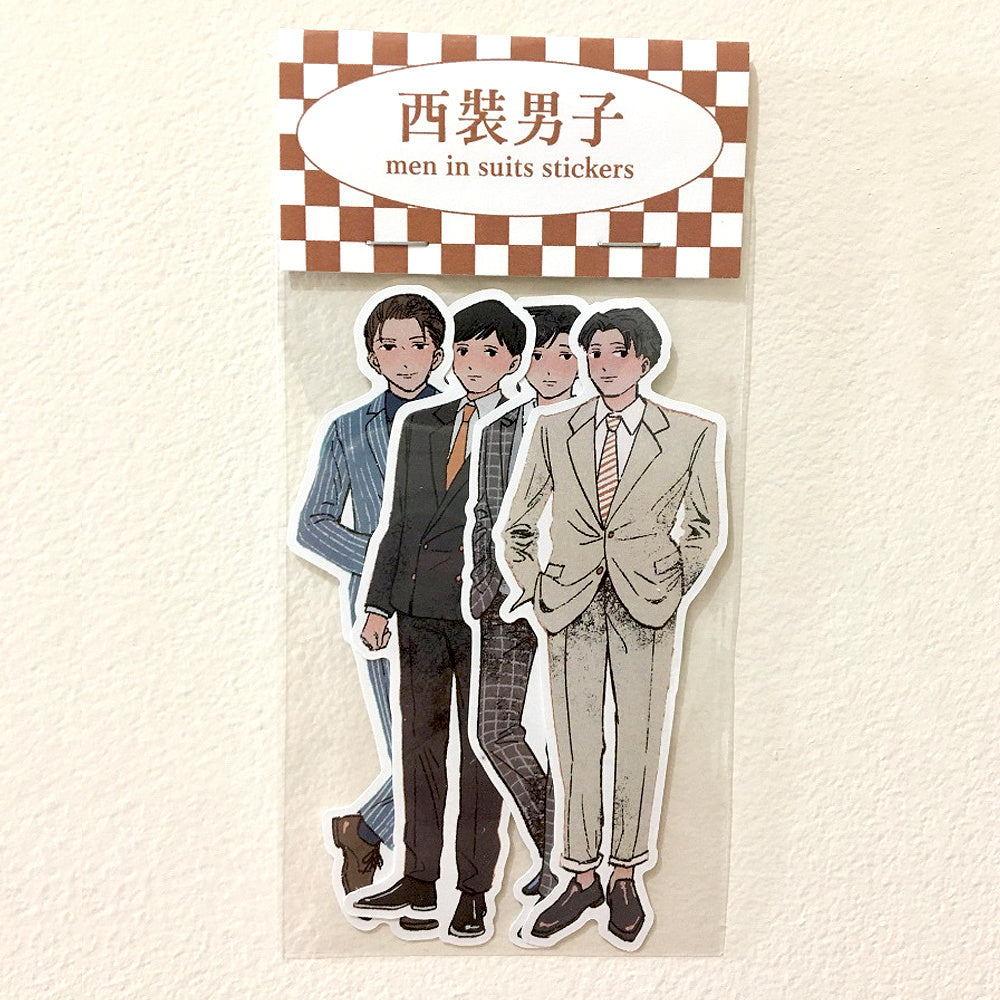 路地散策：Gami 西裝男子貼紙包