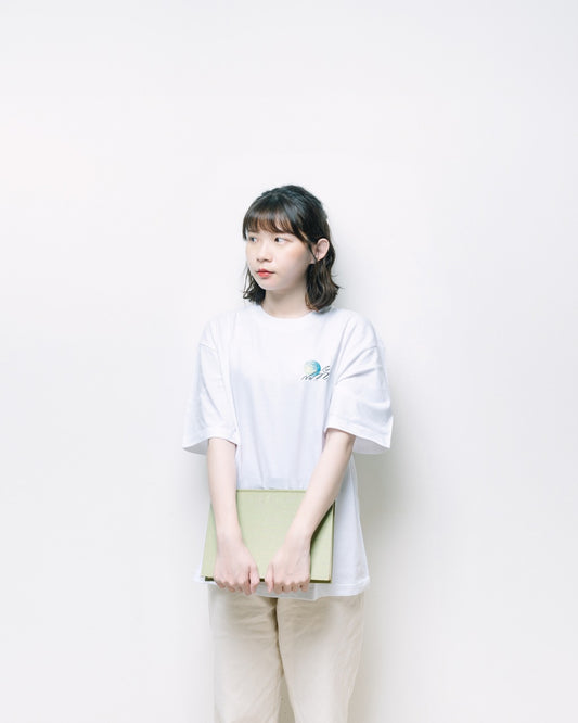 希望滿懷：〈當沉睡之時〉落肩款短袖Ｔ恤〈2色〉