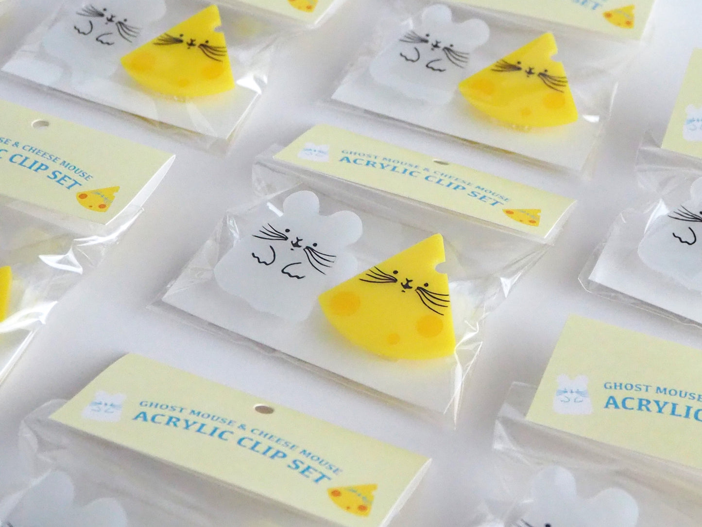 一起去派對吧.ᐟ.ᐟ ：幽靈與起司壓克力夾