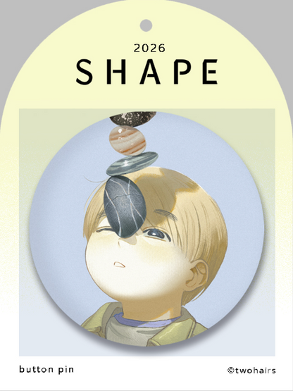 Shape： shape 2026台南個展紀念徽章〈5款〉