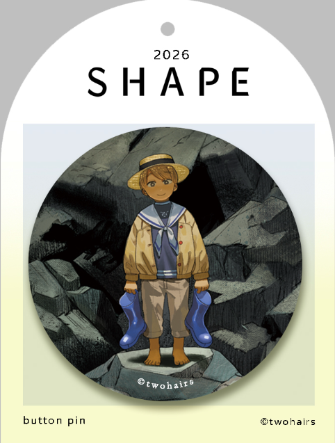 Shape： shape 2026台南個展紀念徽章〈5款〉