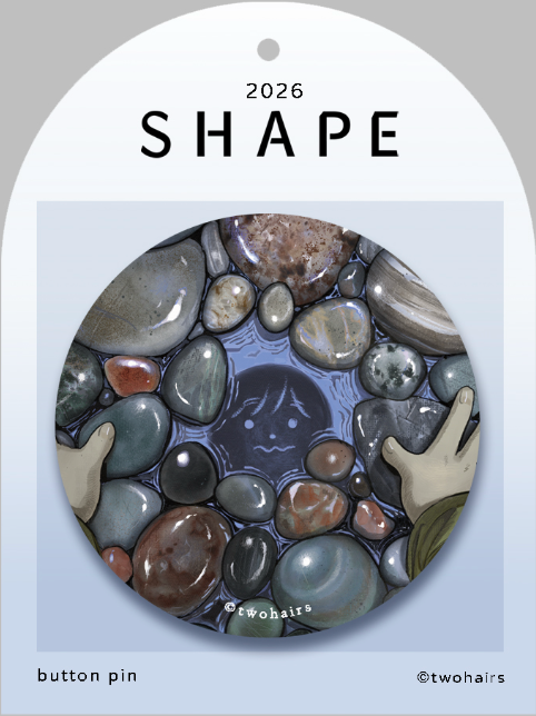Shape： shape 2026台南個展紀念徽章〈5款〉