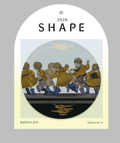 Shape：What’s The Sound Of An Eagle? 2024台北個展徽章再刷版〈5款〉