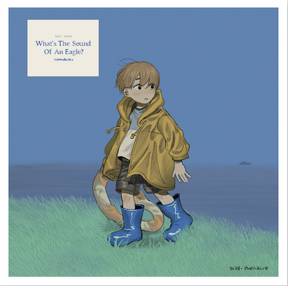 Shape：What’s The Sound Of An Eagle? 2024台北個展明信片-正方形〈8款〉