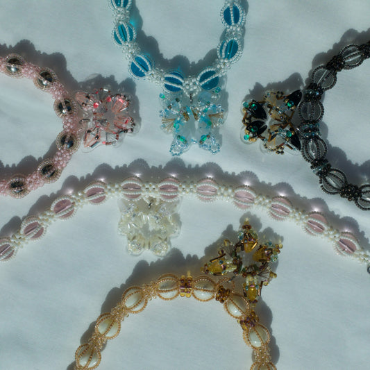 Bazooka Studio：泡泡蝶骨項鍊〈3色〉