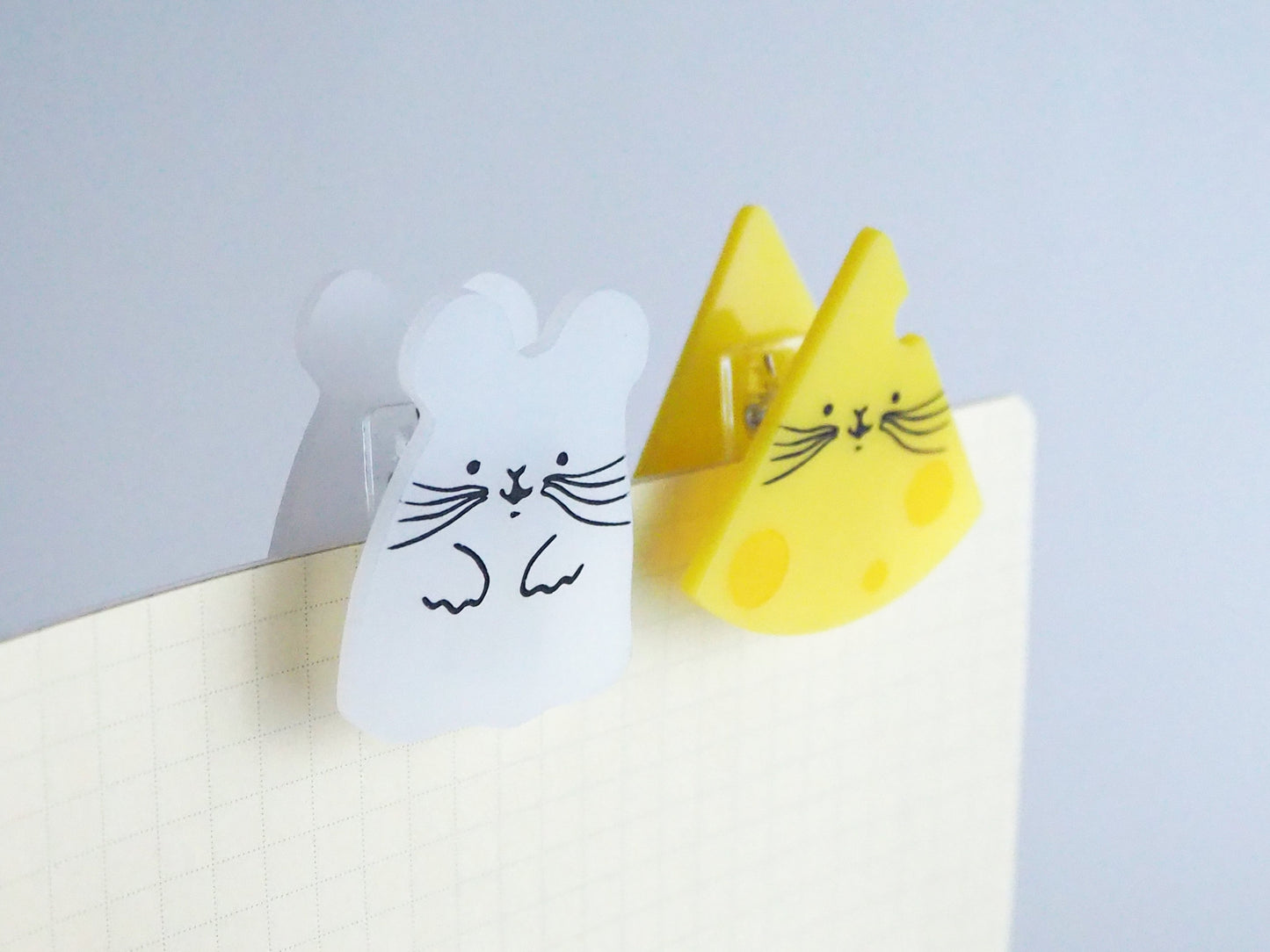 一起去派對吧.ᐟ.ᐟ ：幽靈與起司壓克力夾