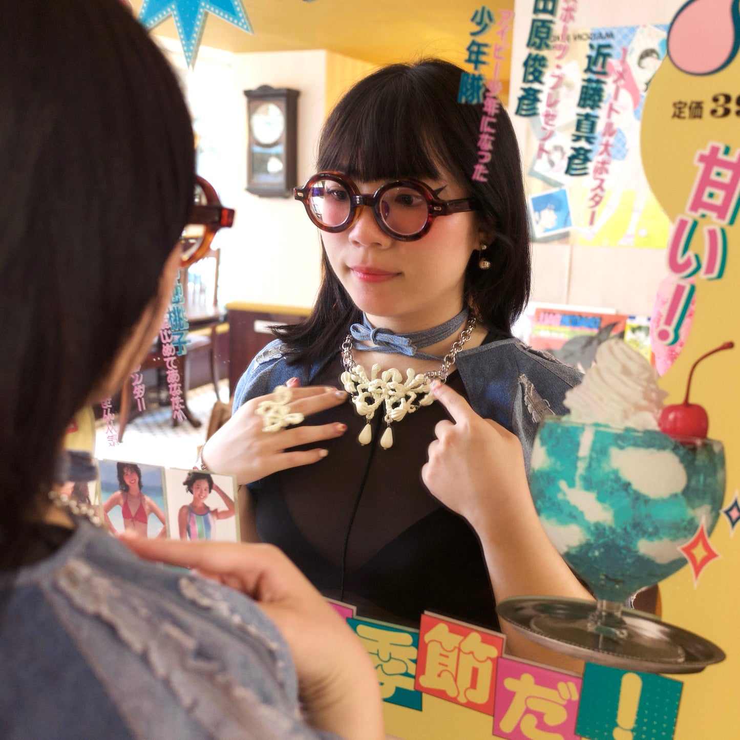 Bazooka Studio：orbitto奶油項鍊〈2色〉