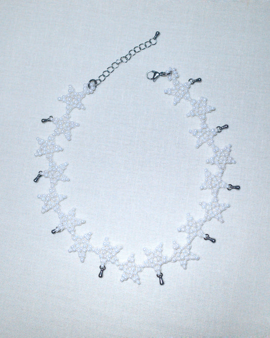 Bazooka Studio：星星蕾絲頸鍊〈2色〉