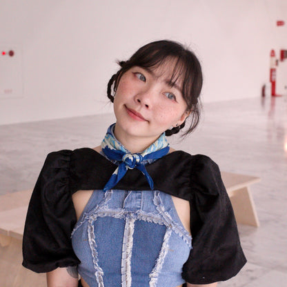 Bazooka Studio：帕菲方巾 〈2色〉