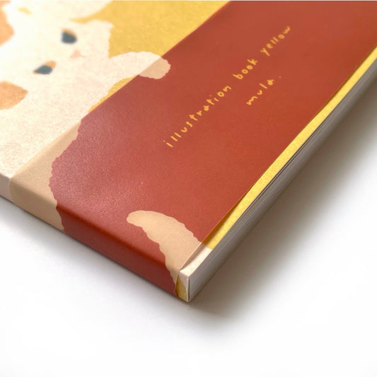 poka poka：mula畫冊「illustration book yellow」