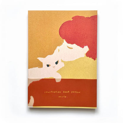 poka poka：mula畫冊「illustration book yellow」