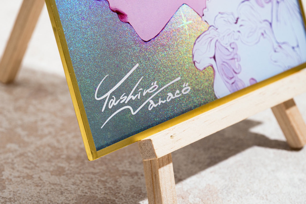 Flower Temperature: Acrylic colored paper (2 types)