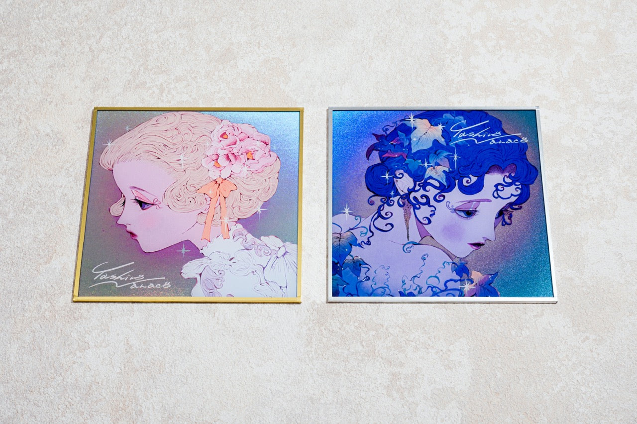 Flower Temperature: Acrylic colored paper (2 types)