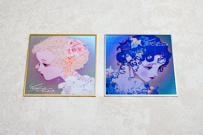 Flower Temperature: Acrylic colored paper (2 types)