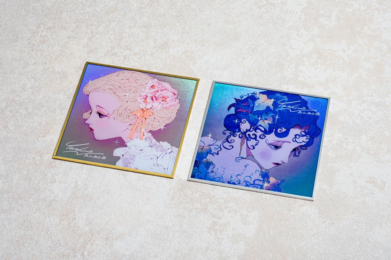 Flower Temperature: Acrylic colored paper (2 types)