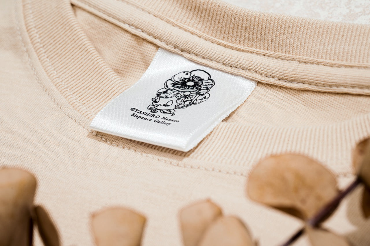 フラワーテンパチャー：アレー展覧会アートTシャツ