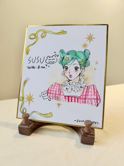 路地散策：SUSU 簽繪板