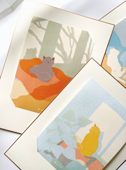 poka poka：mula複製畫「poka poka shiro」