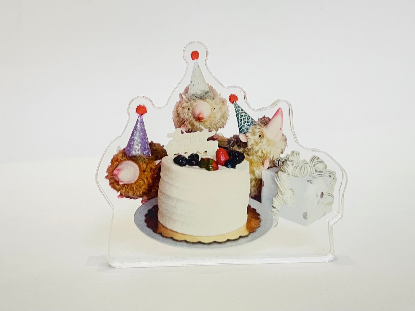 一起去派對吧.ᐟ.ᐟ ：小溝齒鼩壓克力立牌〈2款〉