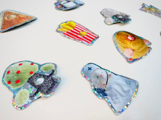 一起去派對吧.ᐟ.ᐟ ：亮晶晶磁鐵抽抽包〈11款〉