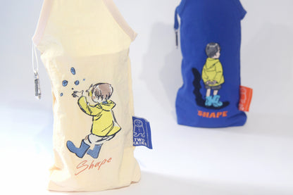 Shape：刺繡飲料提袋〈2款〉