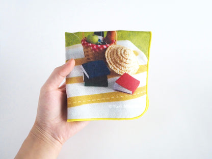 一起去派對吧.ᐟ.ᐟ ：手帕『やわらかな日常』