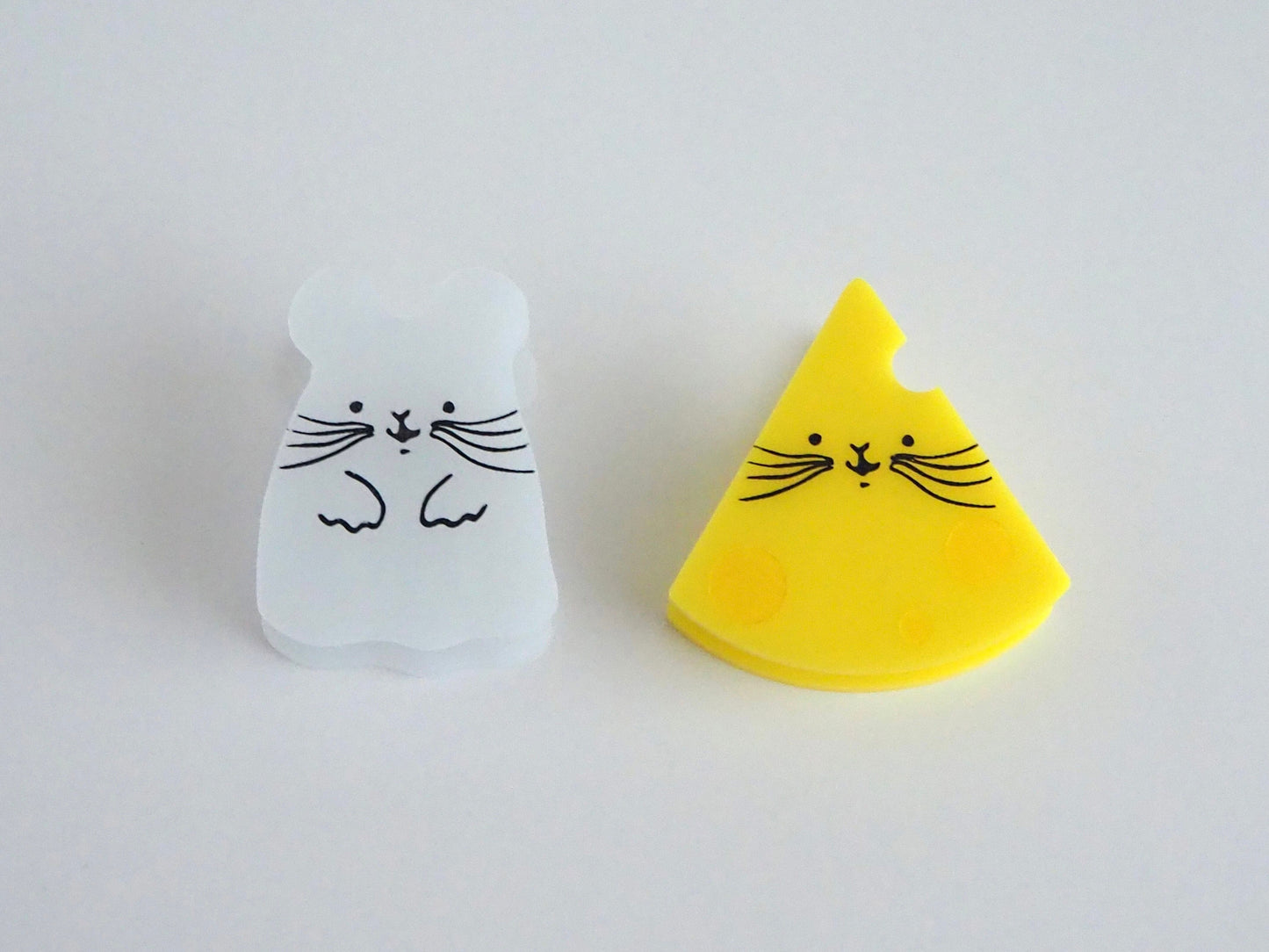 一起去派對吧.ᐟ.ᐟ ：幽靈與起司壓克力夾