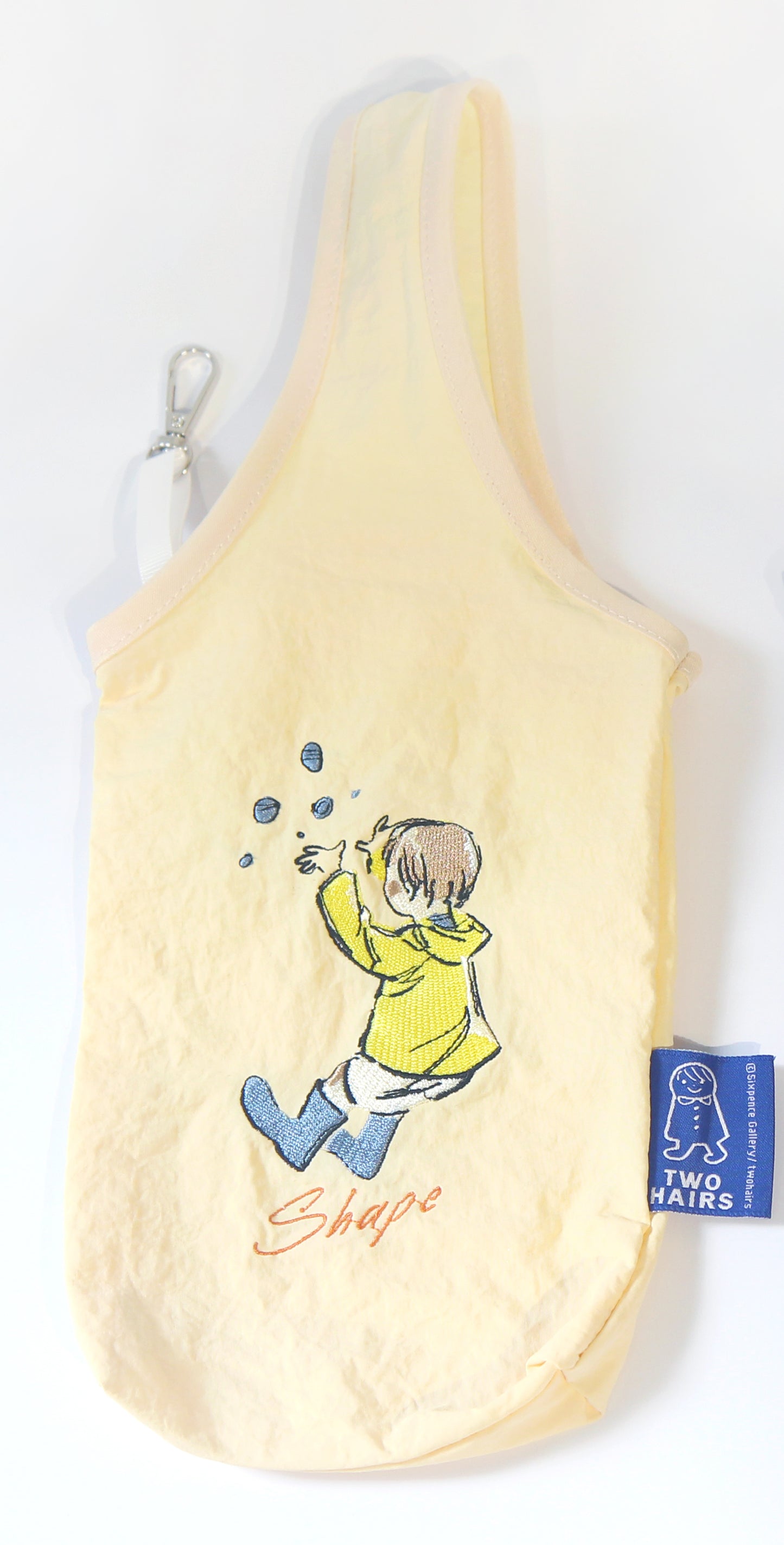 Shape：刺繡飲料提袋〈2款〉